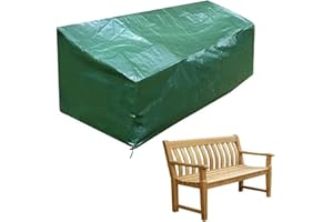 ‎PATIO PLUS PATIO PLUS 4 Sitzer Gartenbank Abdeckung für Gartenbank Wasserdicht Grün 193x66x63/89cm