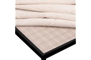 AKAKUS Table Protector Dining Room Waterproof Table Cover Scratch Resistant Table pad Heat Resistant Table mat Spill Proof Table Cream Grey Beige Brown (Beige, 90x240 cm = 35.43x94.49 inches)