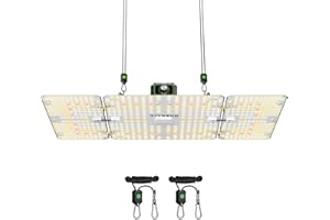 ‎VIVOSUN VIVOSUN VS2000 LED Grow Lampe, Vollspektrum Pflanzenlampe mit Samsung LM301 Dioden und Treiber, dimmbar und IP65, Wachstumslampe für Sämling, Gemüse und Blüte, geeignet für 120x60cm/90x90 cm Growzelt