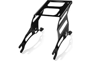 HARVARDS CHROME Detachable Two-Up Mounting Luggage Rack Quick Release Trunk Base Mount Tour Pak Rack Fits for Indian Chieftain Dark Horse Roadmaster Challenger Springfield Vintage 2014-2025