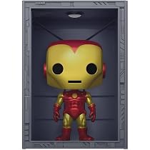 Funko Pop! Marvel Hall Of Armor: Iron Man MK8 Silver Centurion - Metallische Sammelfigur Mit Display-Case