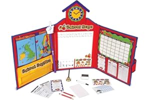 Learning Resources Pretend & Play Original School Set, Complete Pretend School Playset, Starting School Toy, Ages 3+