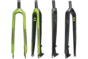 STRTG Horquilla Rígida De Bicicleta Horquillas Delanteras De Bicicleta De Carbono Completo Freno De Disco Horquilla Rígida Horquilla De Bicicleta MTB Accesorios De Bicicleta Recta C,29inch