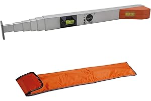 Nedo mEssfix 2m - Teleskop-Messstab - 0,53m - 2,00m - Teleskopmessstab - Teleskop Messstab