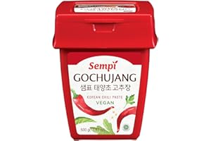 YIJIA | Pasta de chile Gochujang de Coreana, envasada en un bote de 500g - Esencial para la cocina coreana, desde guisos hasta marinados