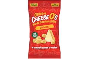 CheeseO's Puffkäsenuggets - Cheddar 10 Beutel à 20g - Ketosnacks - Perfekt für Aperio|Reich an Proteinen - kohlenhydratarm - Keto-/Keto-Diät - Glutenfrei
