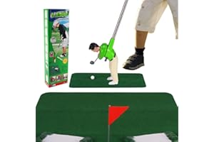XINXINYU Mini Golf Game Set - Fun Indoor Mini Golfing Game Kit Mini Golf Toys Kids Games For Kids/Adult Play Indoor Games, Family Game Toys For Boys Girls (Green)