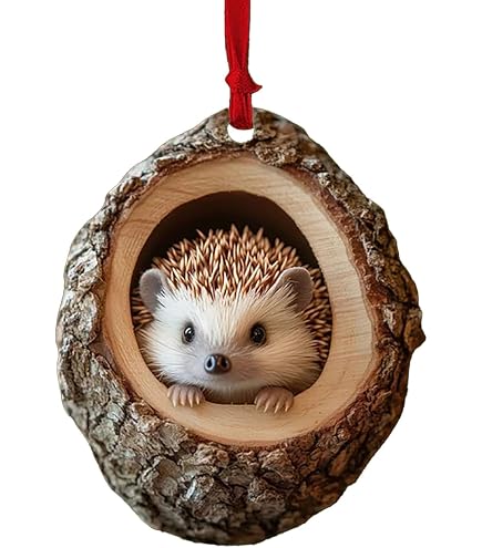 Lot De 6 Décorations De Noël En Forme De Gland 3D - Idéal Pour Arbre De Noël, Thanksgiving, Thème Automne Et écureuil