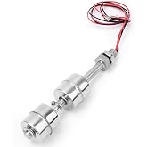 Uadme Water Level Sensor Tank Vertical Float Switch, Buoy Level Switch, for Aquarium and Pool, Tank (100 mm)