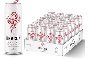 Dragon Energy Sugar Free Energy Drink 24 x 250ml Cans