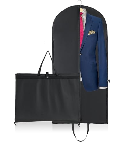 Buste Per Vestiti Custodie Porta Abiti YSWOVUO - 2 Pezzi, 180x60 Cm, Materiale PEVA, Con Finestra Trasparente, Per Viaggi Custodie Antipolvere 180cm - copertina