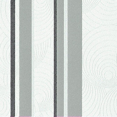 Streifen Tapete EDEM 059-26 Retro Sweet Summer Design Tapete stylisch gestreiftes Muster creme-weiß hell-grau graphite - 4