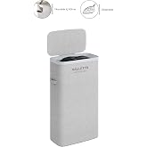 Valletta Paloma 40L Tek Yıkanabilir B&ouml;lmeli Katlanabilir Kumaş Kirli &Ccedil;amaşır Sepeti Light Gray