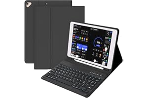 CC STORE Custodia Tastiera per iPad 10.2 9a Gen 2021/8a Gen 2020/7a Generazione 2019/iPad Air 3,Tastiera Italiana per iPad 10.5 2017 con Tastiera Bluetooth Wireless Rimovibile,Cover per iPad