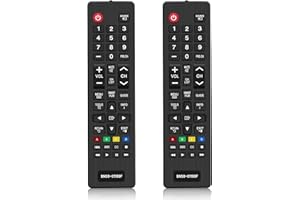 MIMIROOM 2 Pezzi Telecomando Universale per Samsung Smart TV, Telecomando TV Universale per TV BN59-01199F, Sostitutivo Telecomando Compatibile con Samsung Smart TV LCD LED HDTV 3D 4K