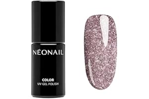 NÉONAIL Rosa Glitzerlack UV Nagellack Shine The Moments UV LED 8357-7, 7.2 ml