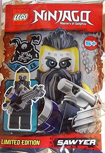LEGO® Ninjago – Limited Edition – Sawyer Sons of Garmadon Minifigure with Chain Saw 891835