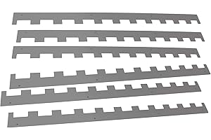Beekeeping Supplies UK Ltd - Castellated Spacers - 11 Frame - Three Pairs - Gavlanised Steel - Beehive Frame holder