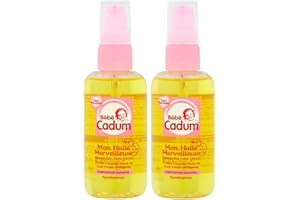 BEBE CADUM - Huile Corporelle - Mon huile merveilleuse - 2x100ml