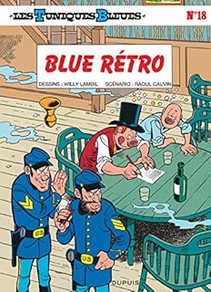jaquette livre Les Tuniques bleues, tome 18 : Blue retro