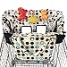 2-in-1 Shopping Cart Cover | High Chair Cover for Baby | Medium