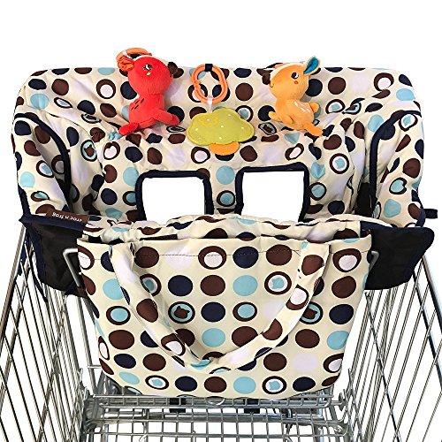 2-in-1 Shopping Cart Cover | High Chair Cover for Baby | Medium