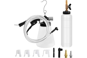 JOMAFA Purgador de frenos coche Purgador de frenos de Aire Comprimido con dispensador