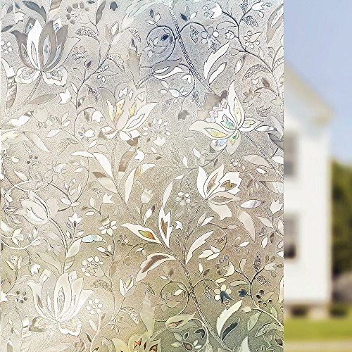 Coavas Fensterfolie Sichtschutzfolie Milchglasfolie Window Film 90x200cm