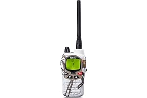Midland G9 Pro White Storm, Two Way Radio, Walkie Talkie Dual Band, 1 Long Distance Walkie Talkie, Lithium Battery, Weatherproof IPX4