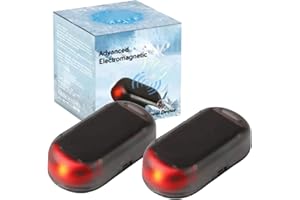 CHENRI 2 Stück Auto-Interferenz-Anti-Frost-Gerät, Elektromagnetisches Frostschutzmittel zur Schneeräumung, Auto Enteiser Tragbare Kinetische Molekularheizung, Elektromagnetisches Auto Schneeräumgerät