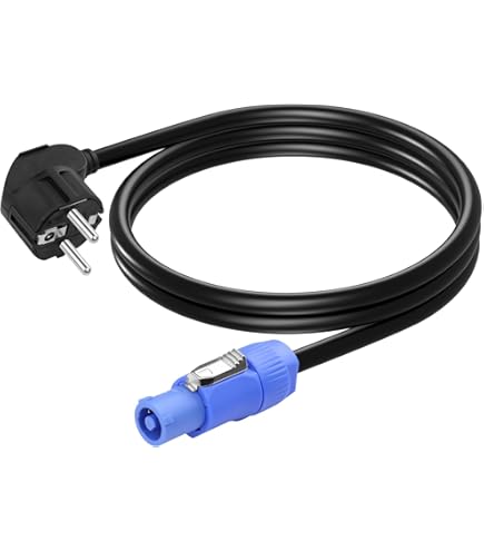 PowerCON TRUE1 TOP naar schuko male 3x2.5 - Viking Cable