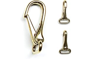 NBRAND JA Horse - Trensenhaken Zügelsnap Snaps Karabinerhaken Trensenkarabiner Scherenkarabinerhaken Pferd Druckguss vernickelt Brass