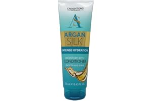 Creightons Argan Smooth Moisture Rich Conditioner (250 ml) - Professionally Formulated with Argan Oil from Morocco, Replenishes Moisture for Strength & Shine, For all Hair Types