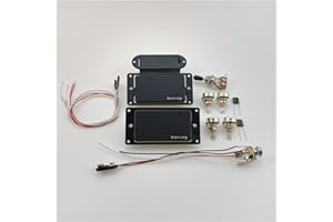 HUAZHIMEI Electric guitar pickups Kerrey Electric Guitar Pickup Active Humbucker Pickup For Les Paul Similar Styled Guitars Guitar Pickup Set (Color : 04)