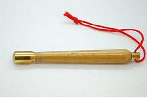 Olax Fly Fishing Priest, Wooden Handle, Brass Head, 20cm (8") Pocket Priest