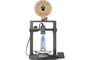 Creality Imprimante 3D Ender 3 V3 KE, 500 mm/s Haute Vitesse Impression avec Calibrage Automatique, 300 ℃ Haute-Tempe Sprite Extrudeuse Directe, Double Ventilateur, 220x220x240 mm pour Les Débutants