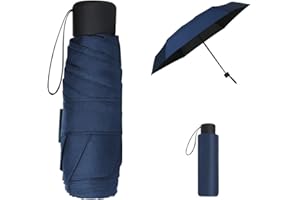 Ombrello Pieghevole Anti UV UPF 50+ - Compatto, Leggero E Impermeabile Con Design Fiorito Per Donna - Foto 3