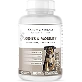 Kahu Naturals Joints&Mobility, Glukozamin, Kondritin, Kolajen, Kedi ve K&ouml;pek, 60 Tablet