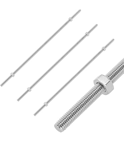 Threaded Rod Thread 6m M6 Threaded Rod Uxcell 6Pack M14 X 200mm Fully Threaded Rod W 6Pack Hex ...