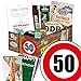 Produktbild MÄNNER Geschenkideen zum 50. Geburtstag - Männer Box mit Waren DDR + Geschenkverpackung "Verkehrsschild 50" mit Ostmotiven + gratis DDR Kochbuch + gratis Geschenkkarten – Bier + Schnaps + Kondomen + Erichs Rache uvm. +++ DDR Waren Box als Geschenkkorb mit Kultprodukten der DDR ++ Geburtstagsgeschenk Ostpaket Geschenke 50. Geburtstag Geschenkideen Geschenk Ideen 50 Geburtstagsgeschenke DDR Geschenke 50 Geburtstag Geschenkidee Manner zum 50. Geburtstage