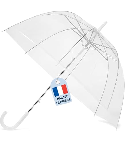 Parapluie Transparent Totes Bubble - Dôme Enfant 38" - Iridescent - Anti-vent