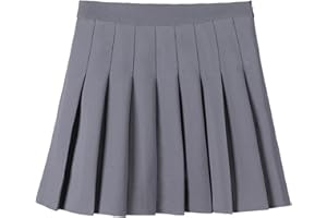 YINGWIN Faltenrock Damen Kurz Mini Rock mit Hose Drunter Sexy Party Outfit Damen