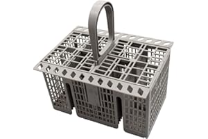 FUBESK Panier d'argenterie de rechange pour lave-vaisselle - Compatible avec Bauknecht, Indesit, pour lave-vaisselle Hotpoint C00257140