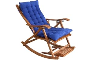 MCNDSI Garden Furniture Cushion Coussin Dossier pour Chaise Longue Siège Coussin de Chaise de Jardin Coussin Salon de Jardin Exterieur Bain de Soleil Rocking Chair Relaxing Mat(#1,47x19inch/120x48cm)