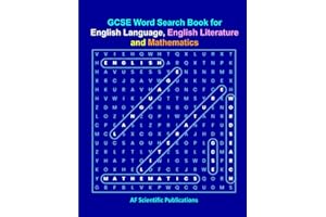 GCSE Word Search Book for English Language, English Literature and Mathematics (Books for Secondary School and College (UK))