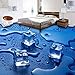 Produktbild dsfytrew Fototapete Aufkleber für Foto Boden Tapete 3D Stereoscopic Ice Cubes Wassertropfen Wasserdichte Wohnzimmer Badezimmer Boden Aufkleber Wandbild Wallpaper-280X200CM