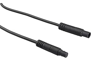Futheda 6.5Ft/2M Black 6 Pin Backup Camera Extension Cable for Truck Camper Trailer Bus Van, Compatible with Dash Cam Rear View Camera