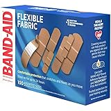 Band-Aid Brand Flexible Fabric Adhesive Bandages - 100 Count