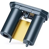 NIIMBOT M2 Labeling Tape, Replacement Tapes, Gold | Only for M2 Thermal Transfer Labeling Machine, Clear Printing, Long Stora
