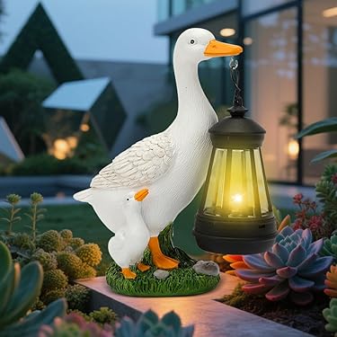 100 Stück 3D Mini Enten Figuren für Märchengärten und Deko